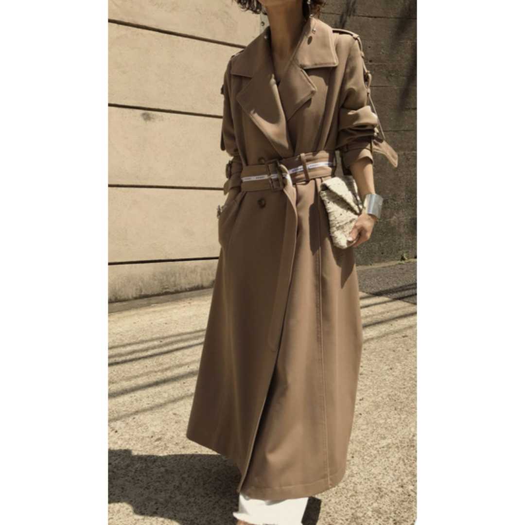 Ameri VINTAGE(アメリヴィンテージ)の未使用♦Ameri VINTAGE PASSCODE LINE COAT レディースのジャケット/アウター(ロングコート)の商品写真