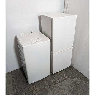 ムジルシリョウヒン(MUJI (無印良品))の無印良品　冷蔵庫　洗濯機　シンプルホワイトデザイン　人気シリーズ(冷蔵庫)