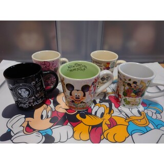 ディズニー(Disney)の東京ﾃﾞｨｽﾞﾆｰﾘｿﾞｰﾄ ｽｰﾍﾞﾆｱﾏｸﾞｶｯﾌﾟ【5個ｾｯﾄ】(グラス/カップ)