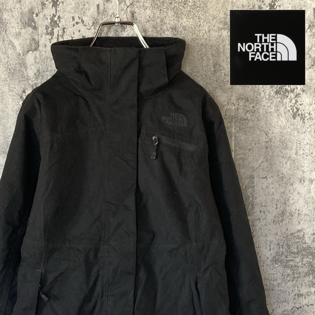 THE NORTH FACE(ザノースフェイス)のザノースフェイス  hyvent マウンテンパーカー　レディース　Sブラック レディースのジャケット/アウター(ナイロンジャケット)の商品写真