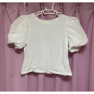 H&M パフスリーブ Tシャツ