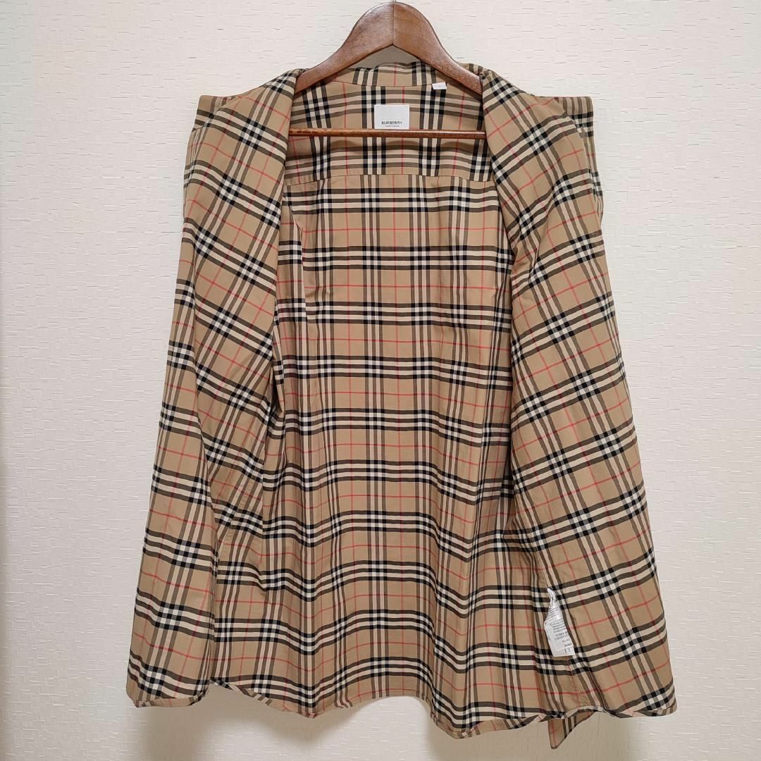 BURBERRY(バーバリー)の【極美品】BURBERRY　バーバリー　長袖シャツ　ノバチェック メンズのトップス(Tシャツ/カットソー(七分/長袖))の商品写真