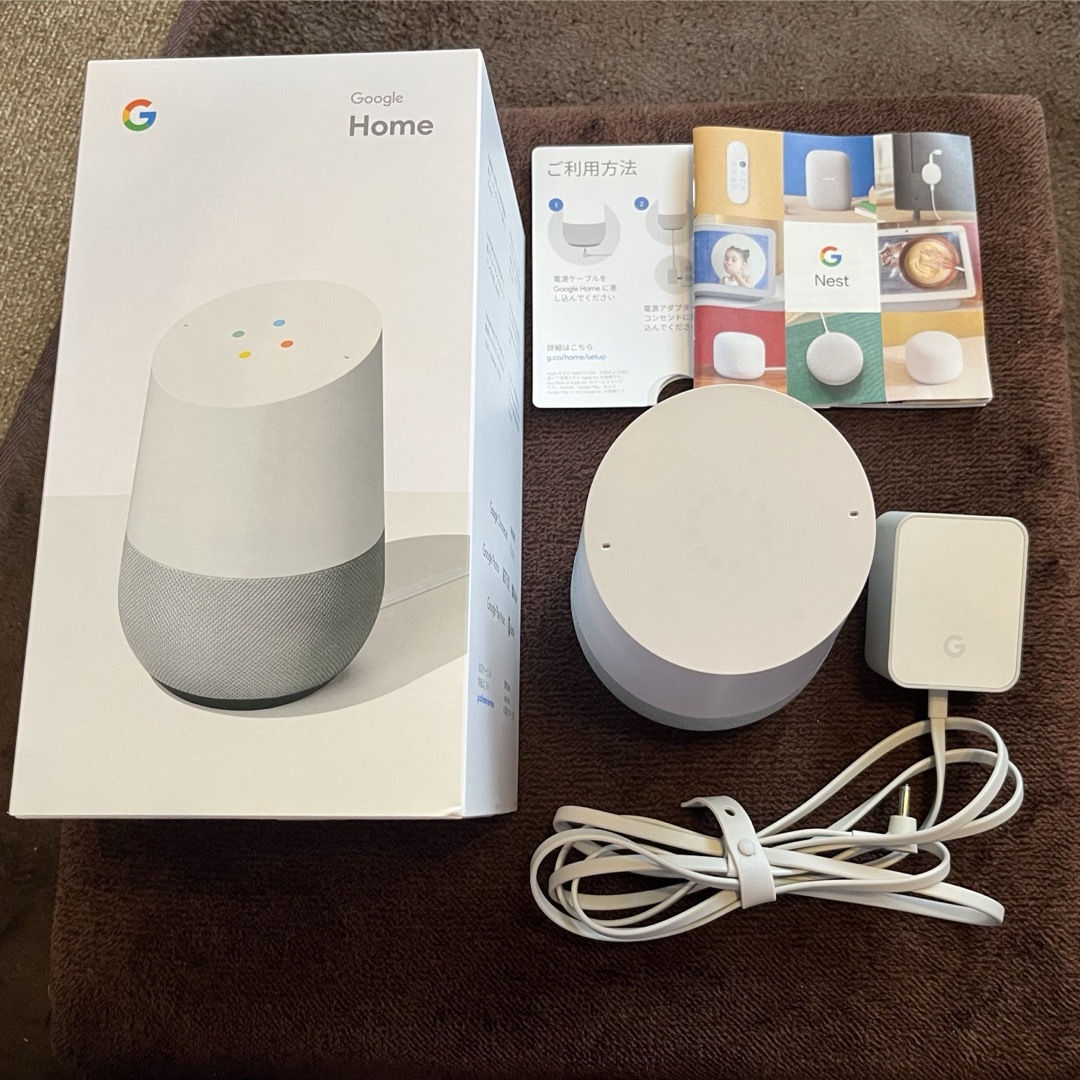 Google Home スマホ/家電/カメラのオーディオ機器(スピーカー)の商品写真