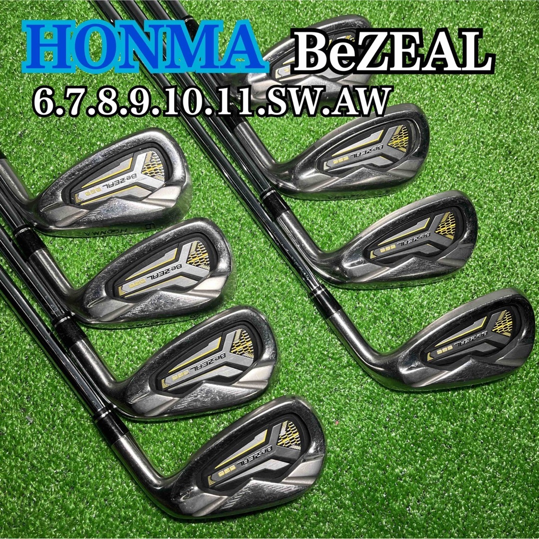 本間ゴルフ(ホンマゴルフ)のC328 HONMA ホンマ BeZEAL 525 ビジール アイアン 右利き スポーツ/アウトドアのゴルフ(クラブ)の商品写真