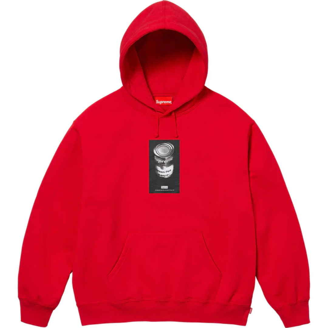 Supreme(シュプリーム)の【Mサイズ】Soup Can Hooded Sweatshirt メンズのトップス(パーカー)の商品写真