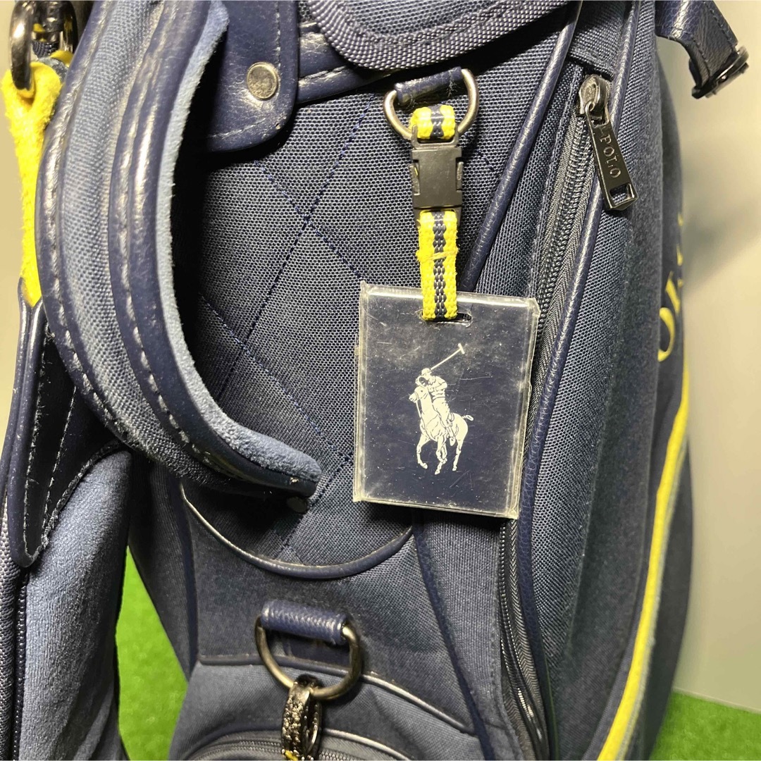 POLO RALPH LAUREN(ポロラルフローレン)のC377 POLO ラルフローレン キャディバッグ ゴルフ スポーツ/アウトドアのゴルフ(バッグ)の商品写真