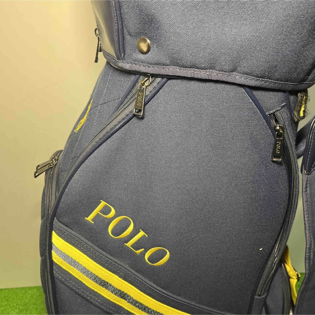 POLO RALPH LAUREN(ポロラルフローレン)のC377 POLO ラルフローレン キャディバッグ ゴルフ スポーツ/アウトドアのゴルフ(バッグ)の商品写真