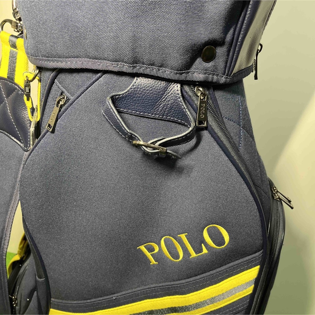 POLO RALPH LAUREN(ポロラルフローレン)のC377 POLO ラルフローレン キャディバッグ ゴルフ スポーツ/アウトドアのゴルフ(バッグ)の商品写真