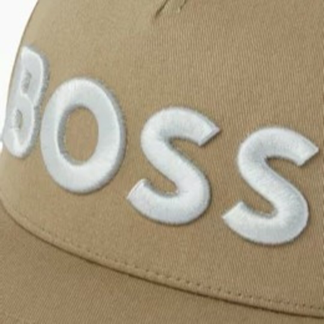 BOSS(ボス)の大谷選手愛用 BOSS ロゴ刺繍キャップ Sevile-BOSS-6 カーキ メンズの帽子(キャップ)の商品写真