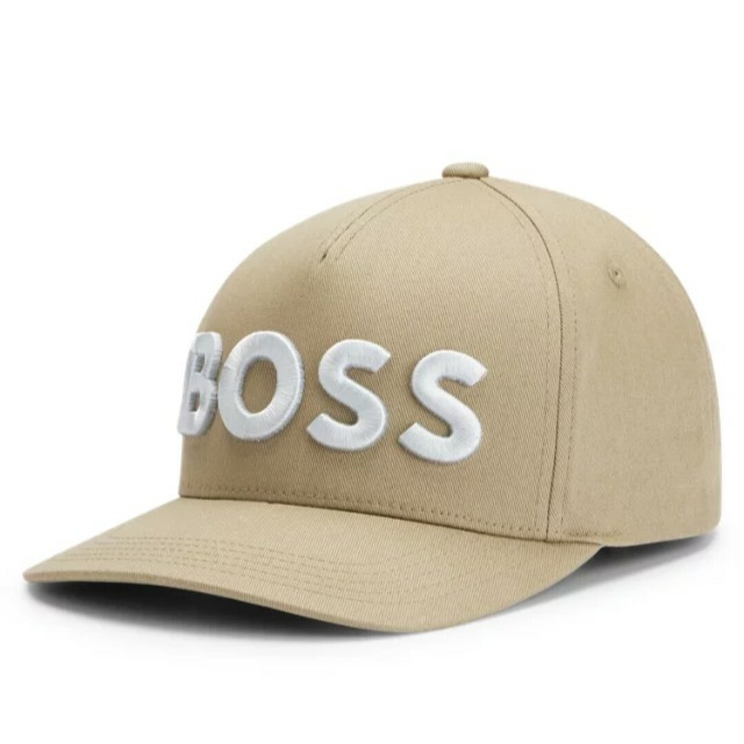 BOSS(ボス)の大谷選手愛用 BOSS ロゴ刺繍キャップ Sevile-BOSS-6 カーキ メンズの帽子(キャップ)の商品写真