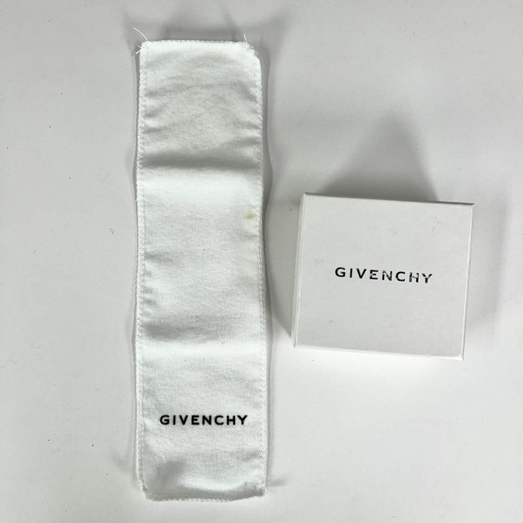 GIVENCHY(ジバンシィ)の新品 GIVENCHY レザー クロス ネックレス スタッズ ロゴ メンズのアクセサリー(ネックレス)の商品写真