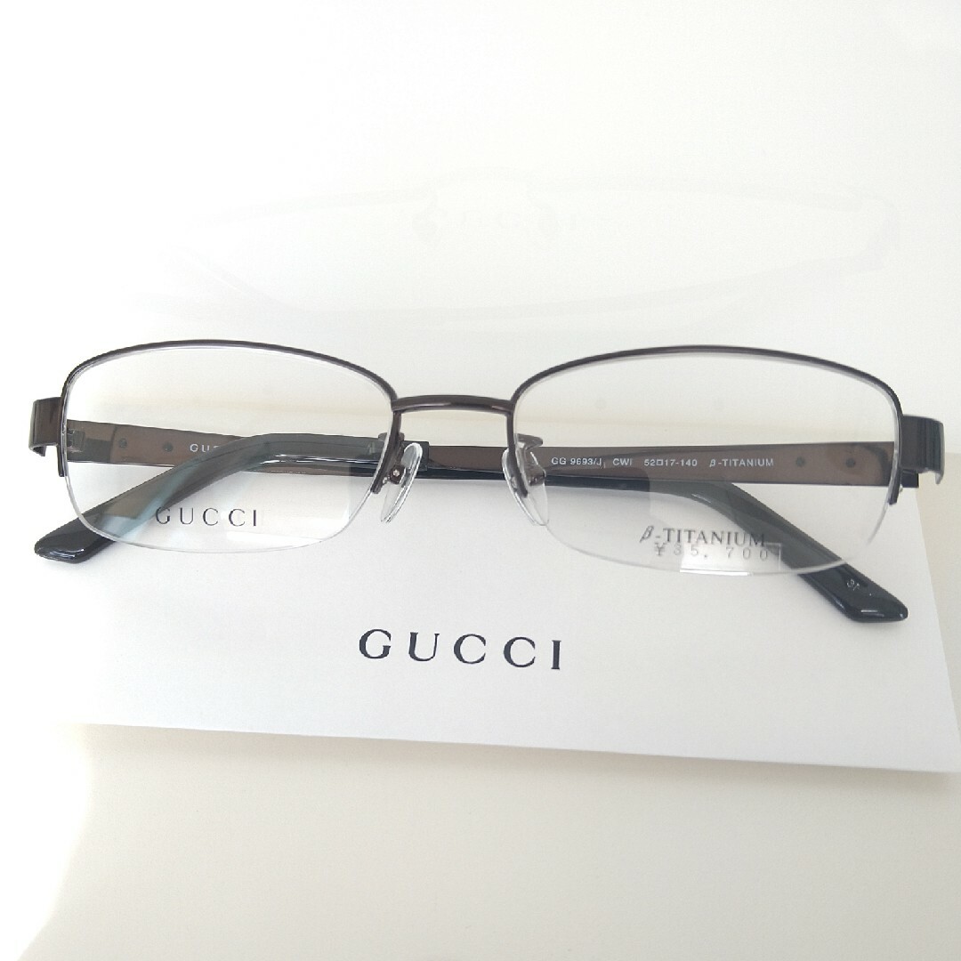 Gucci(グッチ)のGUCCI眼鏡9693 メンズのファッション小物(サングラス/メガネ)の商品写真