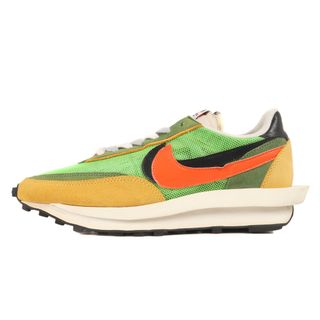 サカイ(sacai)のSacai サカイ サイズ:27.0cm 19SS NIKE LD WAFFLE / SACAI (BV0073-300) ナイキ エルディーワッフル グリーンガスト セーフティーオレンジ US9 ローカット スニーカー コラボ シューズ 靴【メンズ】【中古】(スニーカー)