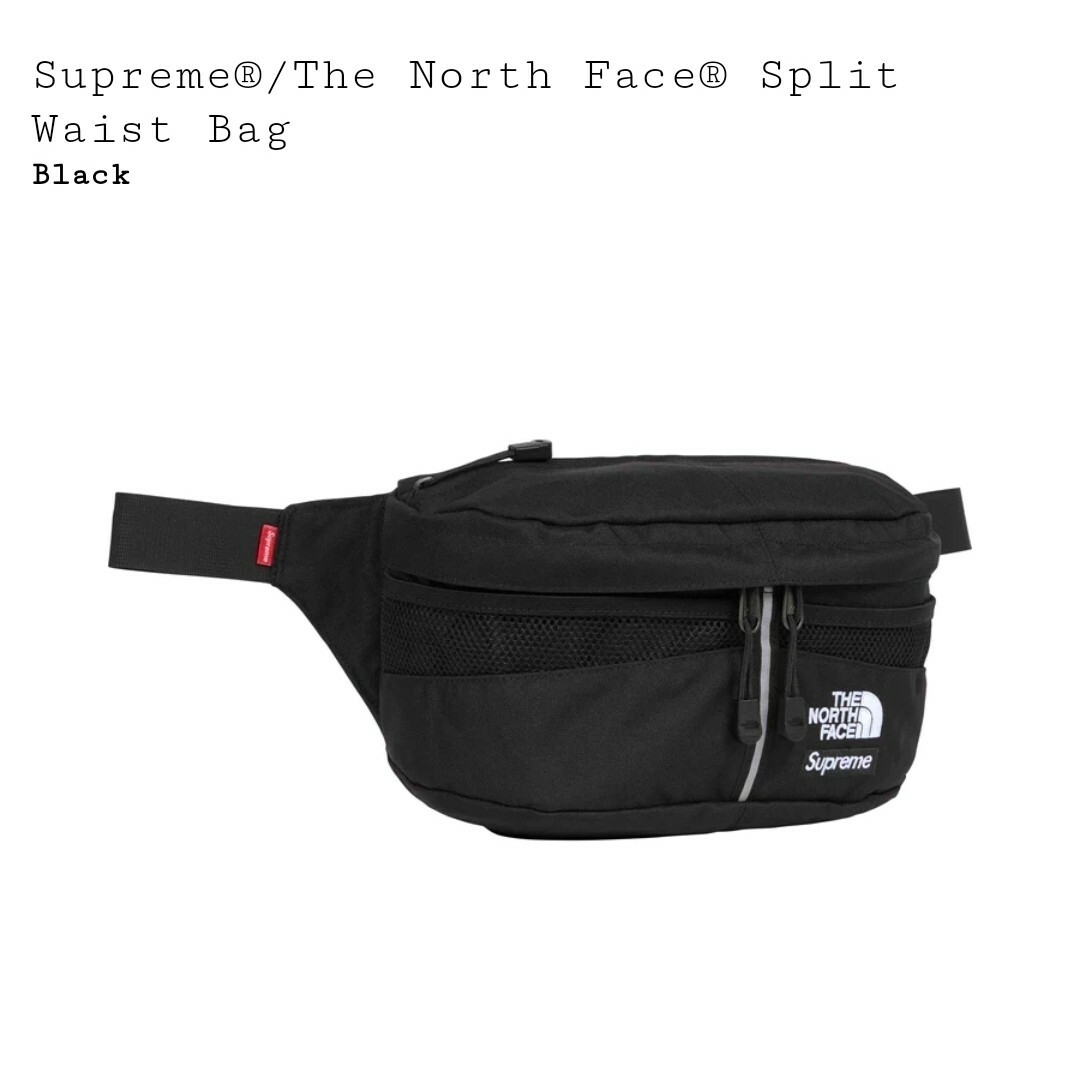 Supreme(シュプリーム)のSupreme THE NORTH FACE Split Waist Bag メンズのバッグ(ウエストポーチ)の商品写真