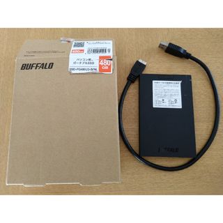 バッファロー(Buffalo)のバッファロー BUFFALO USB3.1Gen1 ポータブルSSD 480G…(PC周辺機器)