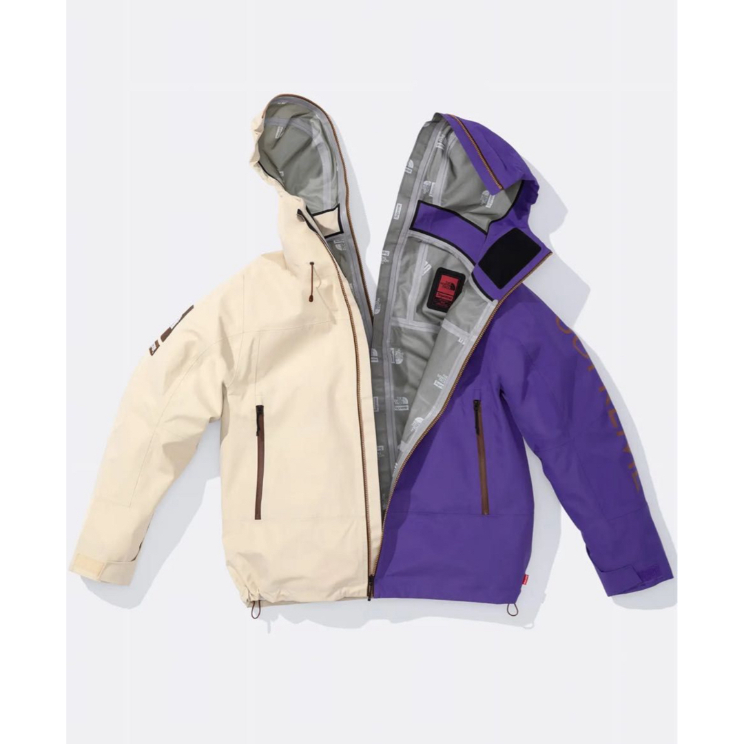 Supreme(シュプリーム)の【Tan Large】Split Taped Seam Shell Jacket メンズのジャケット/アウター(マウンテンパーカー)の商品写真