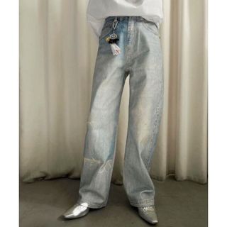 アメリヴィンテージ(Ameri VINTAGE)のアメリ TROMPE L′OEIL DENIM PANTS(デニム/ジーンズ)