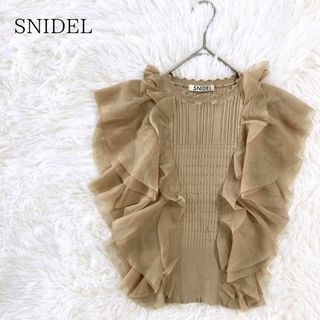 SNIDEL - 完売色🌷新作新品🍀スナイデル ファーライク衿レースプル