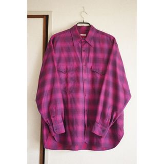 コモリ(COMOLI)のCOMOLI ウールシルク ワークシャツ size2(シャツ)