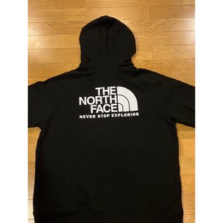 ザノースフェイス(THE NORTH FACE)のTHE NORTH FACE パーカー レディース 大きいsize XL 黒(パーカー)