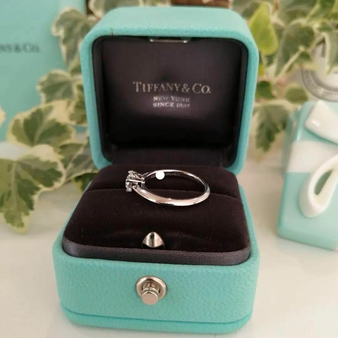 Tiffany & Co.(ティファニー)のティファニー   ハートシェイプダイヤモンドリング　0.45ct　8号　プラチナ レディースのアクセサリー(リング(指輪))の商品写真