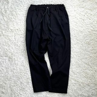 ヨウジヤマモト(Yohji Yamamoto)の【美品】グラウンドワイ ヨウジヤマモト　サルエル パンツ　ワイド　ブラック　黒(サルエルパンツ)