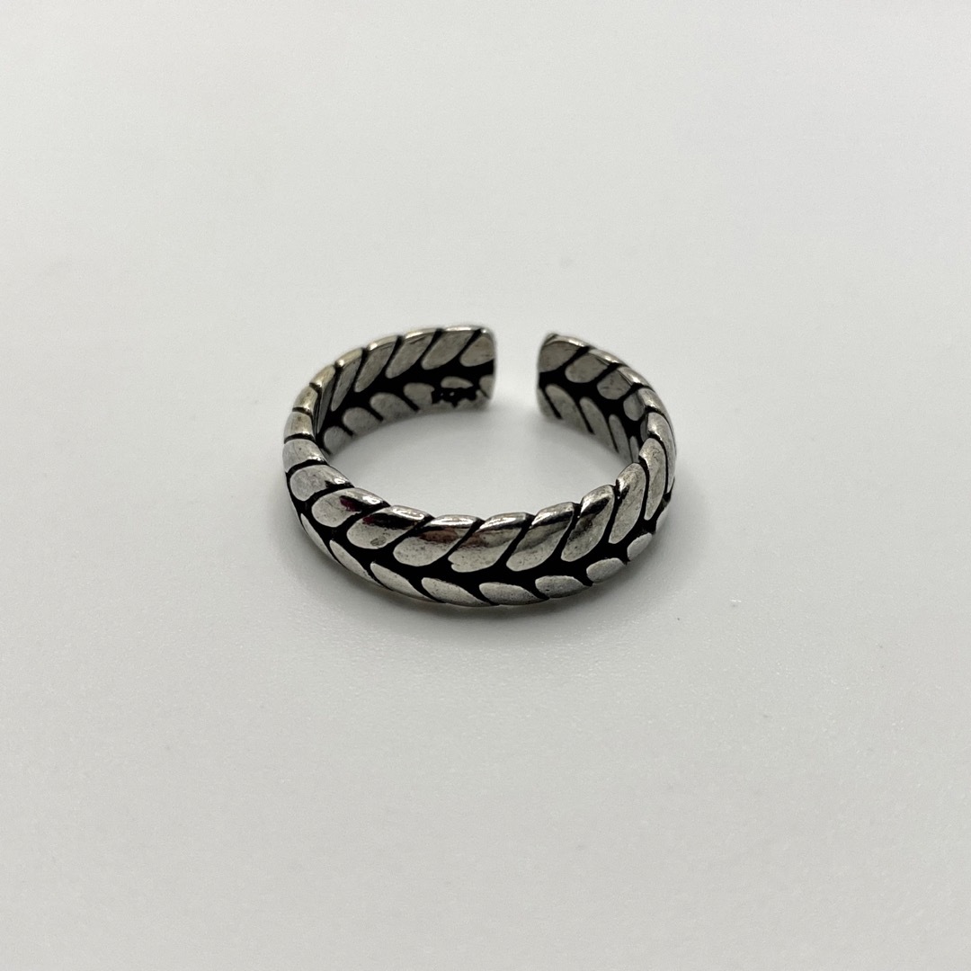 【匿名配送】 ウロコ 鱗 シルバー リング silver925 メンズのアクセサリー(リング(指輪))の商品写真
