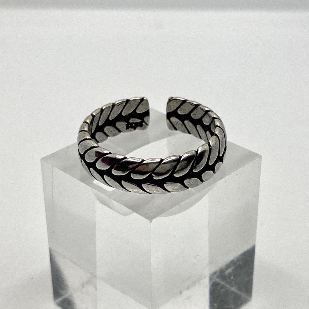 【匿名配送】 ウロコ 鱗 シルバー リング silver925 メンズのアクセサリー(リング(指輪))の商品写真