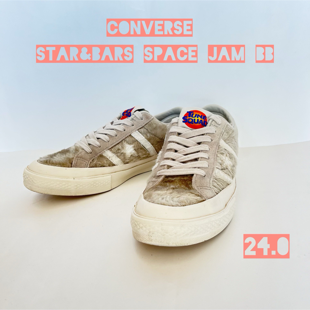 CONVERSE(コンバース)のコンバース スター&バーズ スペース ジャム BB GRAY レディースの靴/シューズ(スニーカー)の商品写真