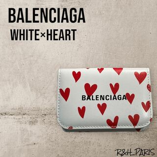 バレンシアガ(Balenciaga)の新品★BALENCIAGA バレンタイン限定デザイン ミニウォレット(財布)