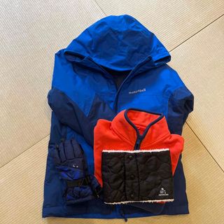 モンベル(mont bell)のモンベル　スキーウェア　キッズ150(登山用品)