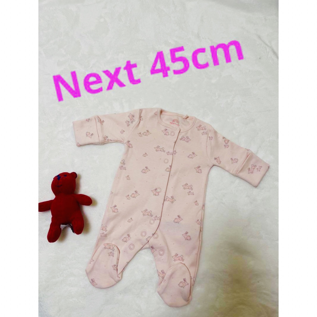 NEXT(ネクスト)の☀︎Next45cmプチフラワーオールインワン2.3Kg キッズ/ベビー/マタニティのベビー服(~85cm)(カバーオール)の商品写真