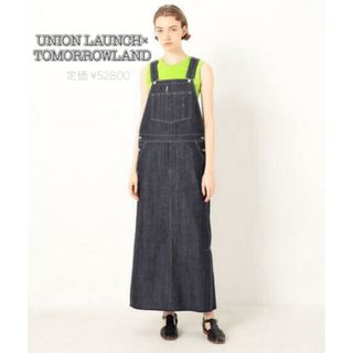 アパルトモンドゥーズィエムクラス(L'Appartement DEUXIEME CLASSE)の美品★UNION LAUNCH×TOMORROWLAND ジャンパースカート (ロングワンピース/マキシワンピース)