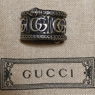 Gucci - グッチ リング インターロッキング シルバー925 12号 保存袋