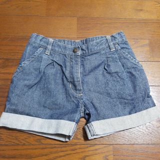 プチバトー(PETIT BATEAU)のプチバトー デニムショートパンツ 5ans(パンツ/スパッツ)