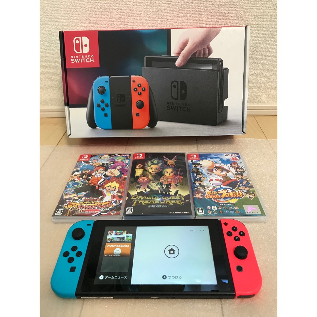 Nintendo Switch本体 ＋ソフト3本セット