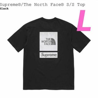 シュプリーム(Supreme)のL Supreme x The North Face S/S Top Black(Tシャツ/カットソー(半袖/袖なし))