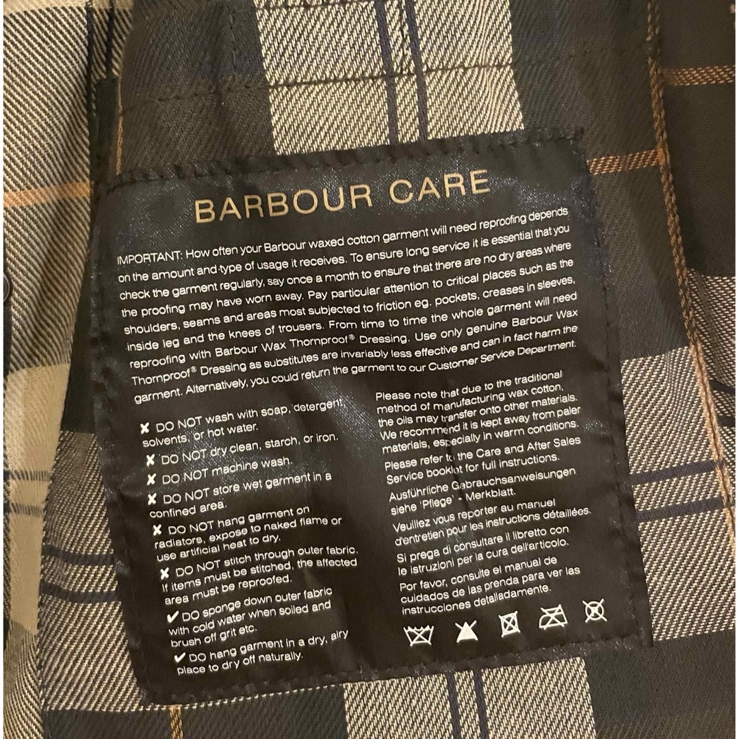 Barbour(バーブァー)のBarbour  バブアー SL BEDALE ビデイル　34 メンズのジャケット/アウター(ブルゾン)の商品写真