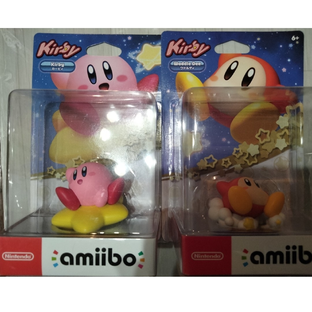 amiibo カービィ ワドルディ セット kirdy アミーボ 新品未開封 エンタメ/ホビーのフィギュア(ゲームキャラクター)の商品写真