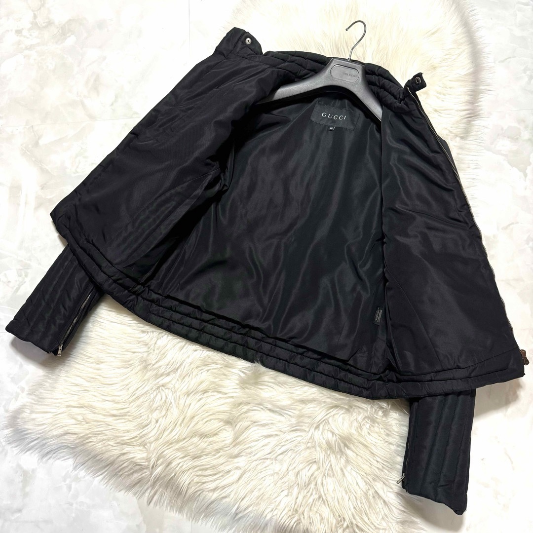 GUCCI - 本物ランウェイ グッチ トムフォード期 ZIP UP ブルゾン GUCCI - 本物ランウェイ グッチ トムフォード期 ZIP UP ブルゾン