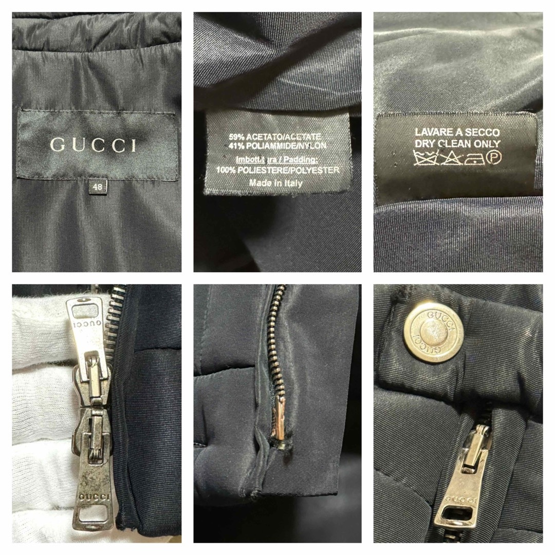 GUCCI - 本物ランウェイ グッチ トムフォード期 ZIP UP ブルゾン GUCCI - 本物ランウェイ グッチ トムフォード期 ZIP UP ブルゾン