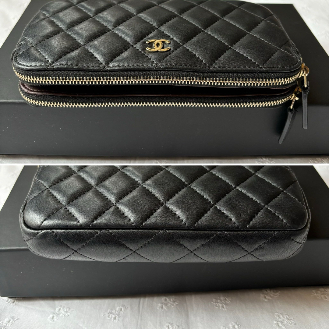 CHANEL(シャネル)の専用★CHANEL シャネル チェーンウォレット  マトラッセ ココマーク レディースのファッション小物(財布)の商品写真