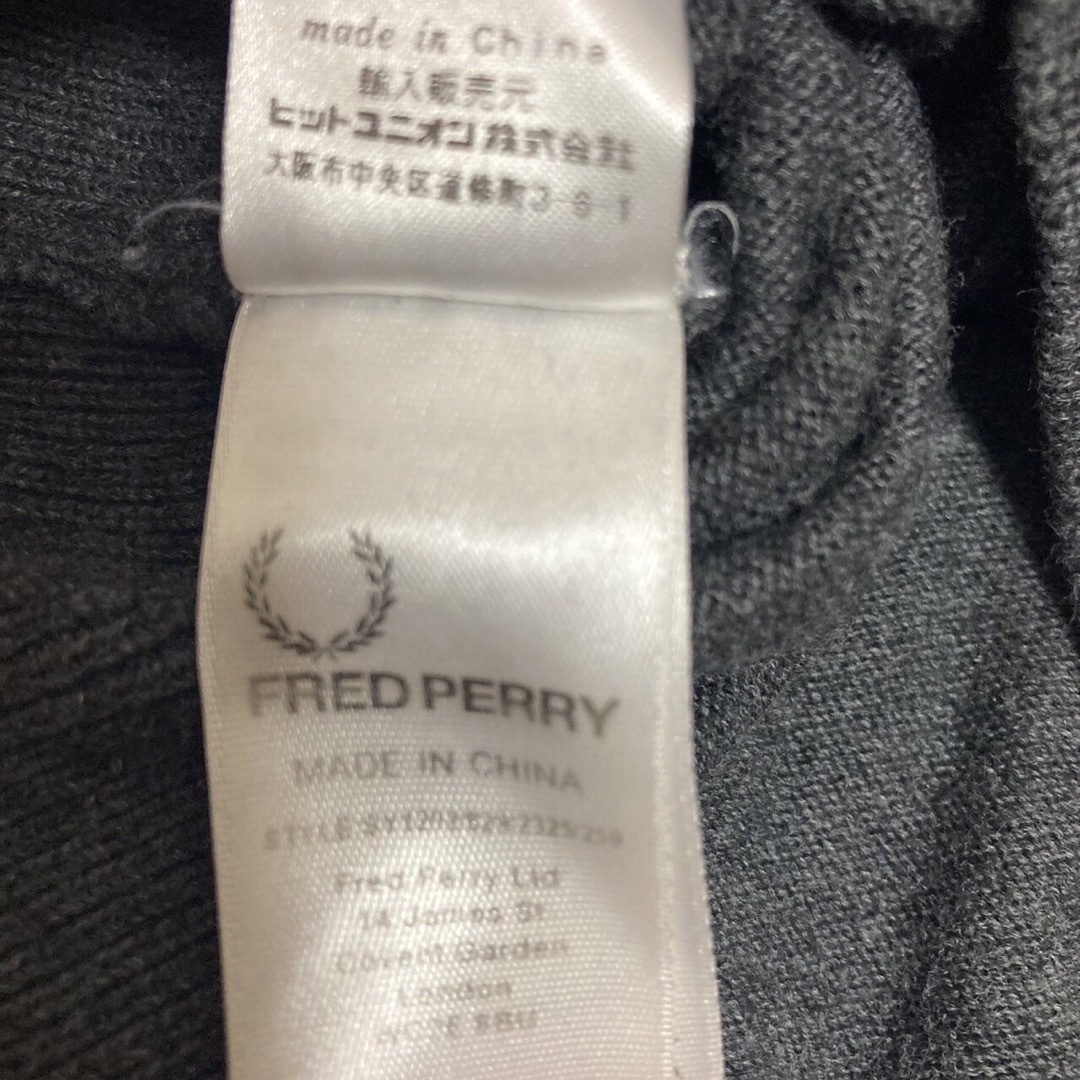 FRED PERRY(フレッドペリー)のフレッドペリーカーディガン キッズ/ベビー/マタニティのキッズ服男の子用(90cm~)(カーディガン)の商品写真