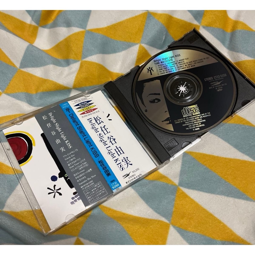 Delight Slight Light KISS 松任谷由実 ユーミン CD エンタメ/ホビーのCD(ポップス/ロック(邦楽))の商品写真