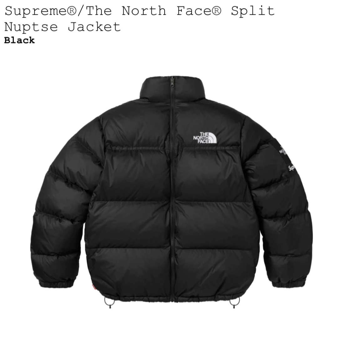 Supreme(シュプリーム)のSupreme The North Face Split Nuptse メンズのジャケット/アウター(ダウンジャケット)の商品写真