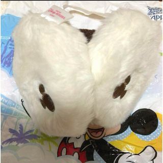 Disney - 【新品】ディズニー 折りたたみ式 ミッキー イヤーマフラー　耳あて