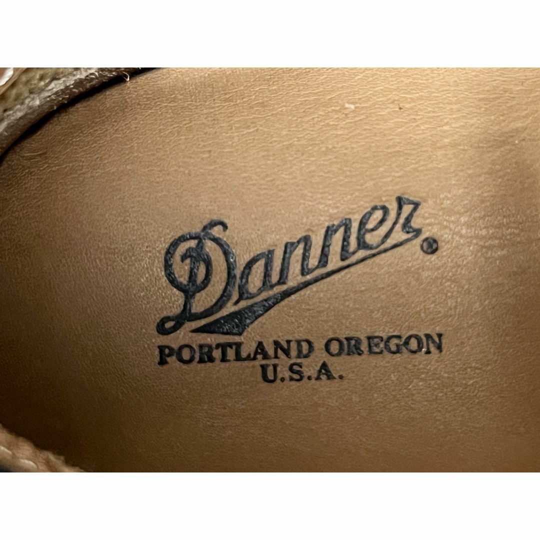 Danner(ダナー)の美品 Danner 25.5 レザーレースアップブーツ スニーカー ダナー 茶 メンズの靴/シューズ(ブーツ)の商品写真