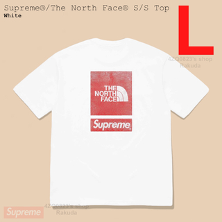 シュプリーム(Supreme)のSupreme The North Face S/S Top Tシャツ 白 L(Tシャツ/カットソー(半袖/袖なし))