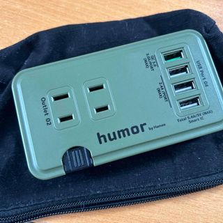 ハミィ(Hamee)のhumor 充電器 acアダプター USB 4ポート 電源タップ (バッテリー/充電器)