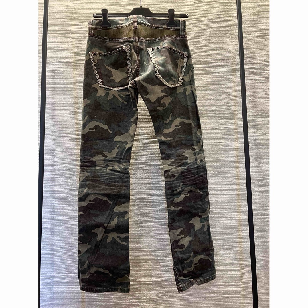 LED RECHWE(レッドリーチュエ)の00s archive LED RECHWE denim camouflage  メンズのパンツ(デニム/ジーンズ)の商品写真